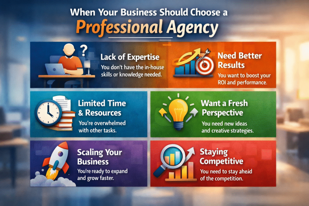 When Your Business Should Choose a Professional Agency